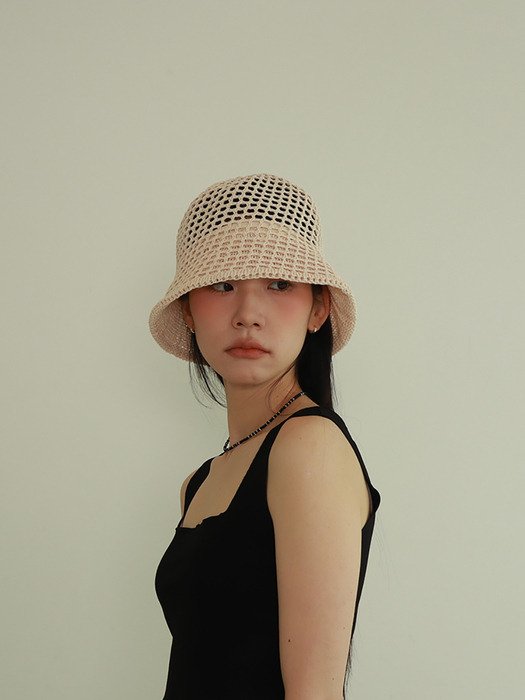 summer knitting bucket hat