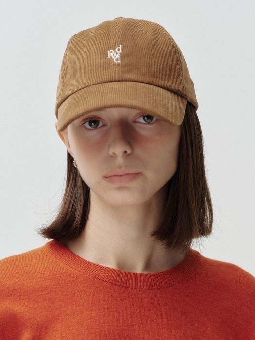 dpwd corduroy cap - camel