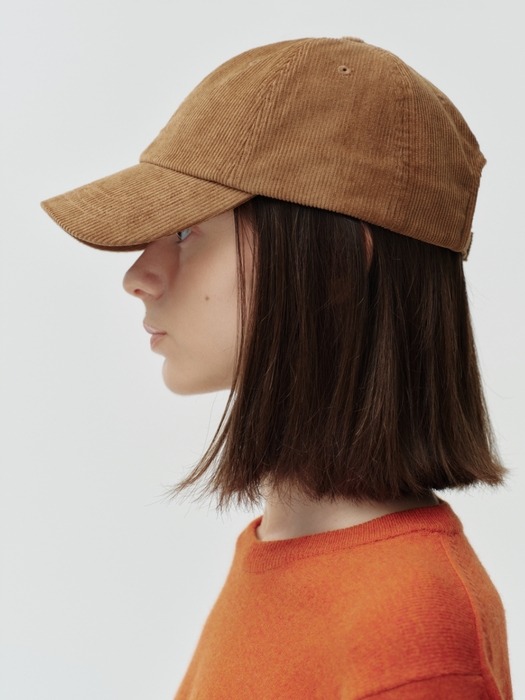 dpwd corduroy cap - camel