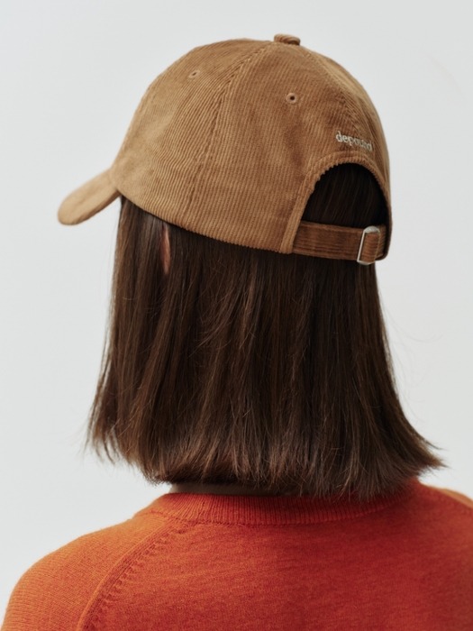 dpwd corduroy cap - camel