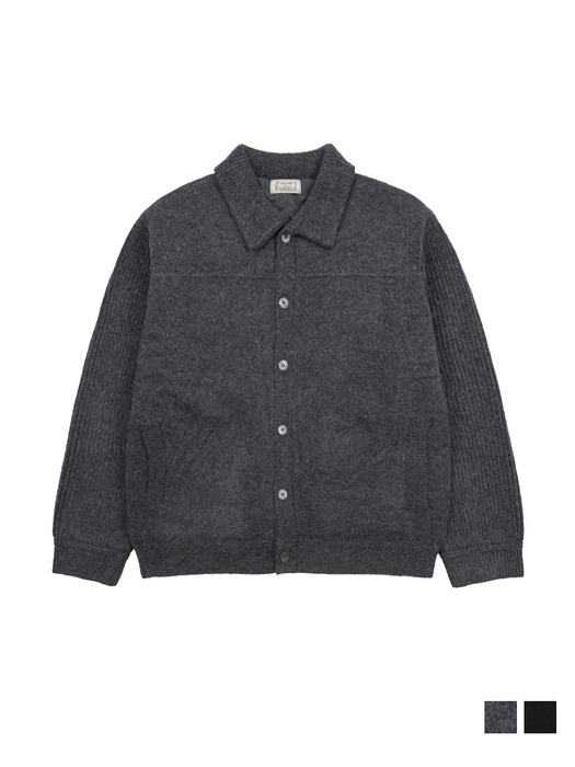 Always Atelier Quilting Knit Cardigan 2COLOR