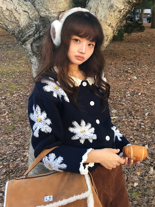 [이나 Pick] 데이지 울 니트 가디건