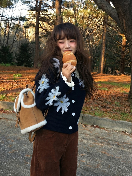 [이나 Pick] 데이지 울 니트 가디건