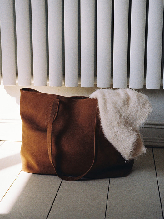 Kevin suede bag (camel)