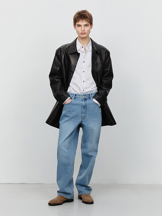 CLASSIC BAGGY JEANS LIGHT BLUE_M_UDPA5A307B1