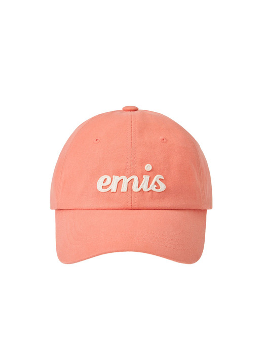 APPLIQUE BALL CAP-APRICOT