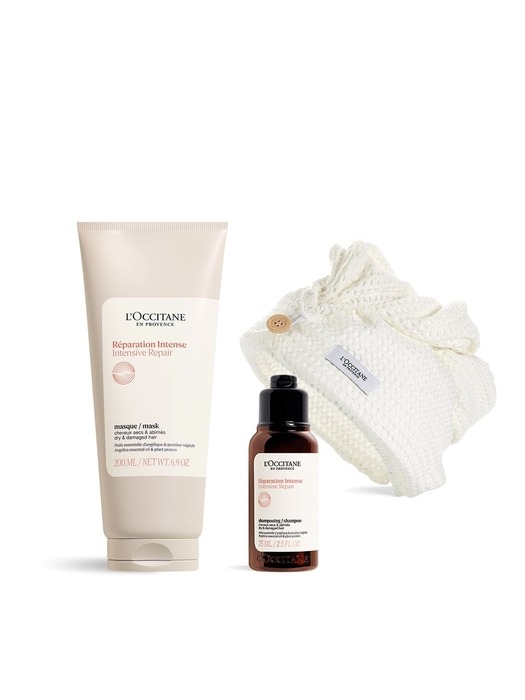 [손상집중케어] 인텐시브 리페어 마스크 200ml (+헤어타올+디럭스)