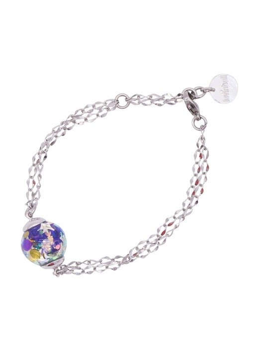 Surgical Steel Snowball Bracelet-Twinkle