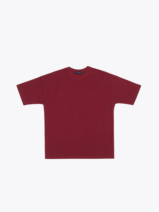 Oversized Basic T-Shirt - Red