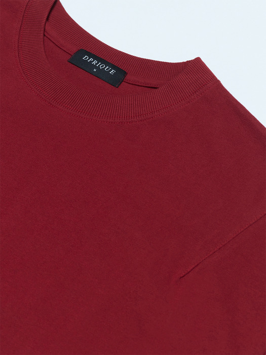 Oversized Basic T-Shirt - Red