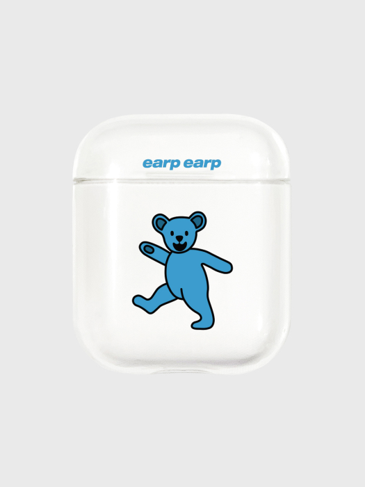 Blue hi bear-clear(Air pods)
