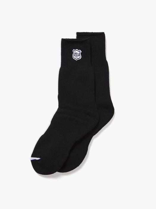 Patch Logo Socks - Black