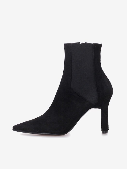 Mrc045 Banding Ankle boots (Suede Black)