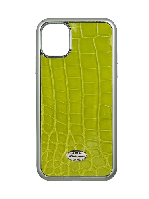 iPhone 11 pro/ iPhone 11 pro max crocodile Lime
