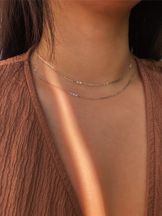 Silver Shimmer Necklace