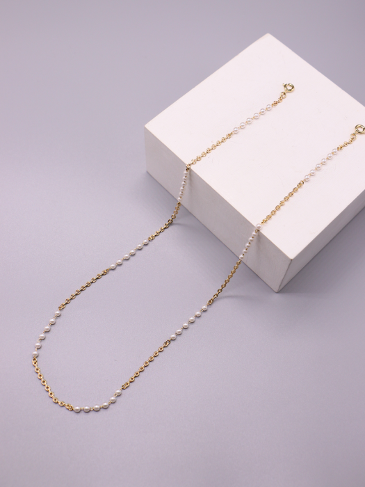 Snow Pearl Multi Strap Is4 [14k Gold]