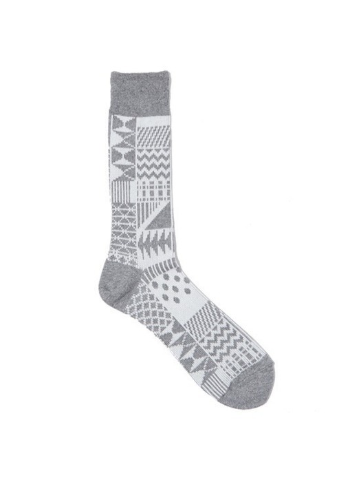 mix pattern socks_CALAX19236GYX