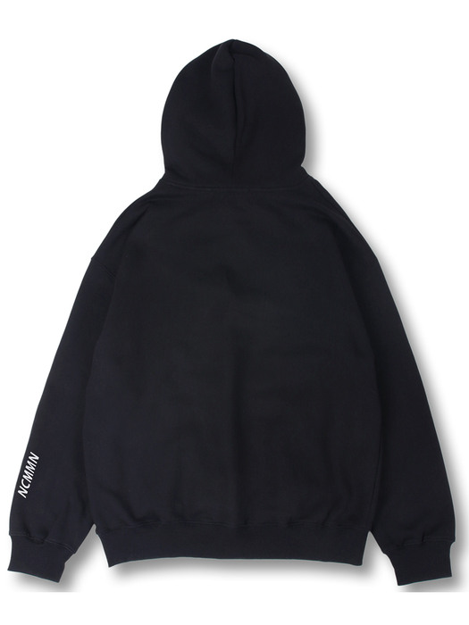 NCMMN BEAR HOODIE BK