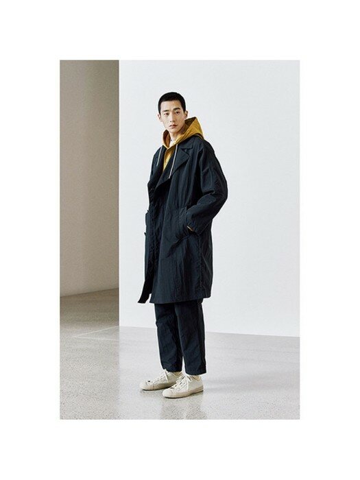 [커스텀멜로우][FREE WORKER] anti-bacteria loose-fit coat_CWCAM21911NYX [W CONCEPT]