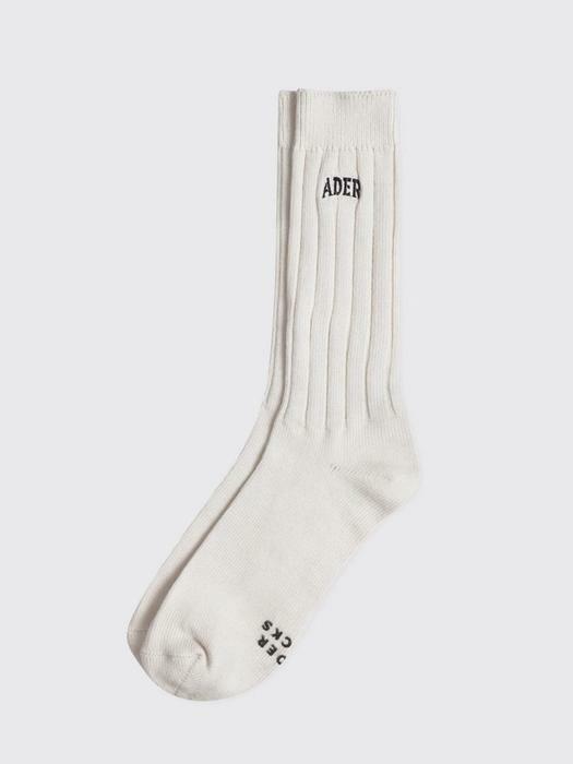 Arc logo socks Ivory
