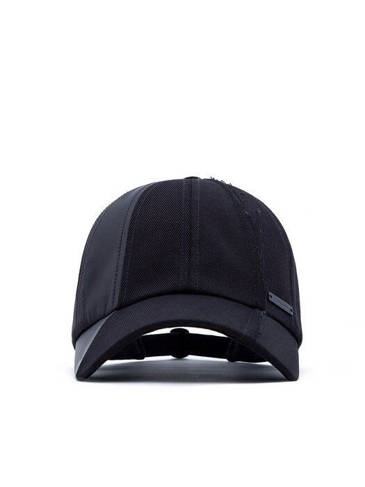 블랙블론드]BBD Persona Plate Logo Cap (Black)