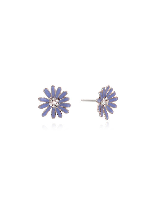 Blue Margaret Post Earring