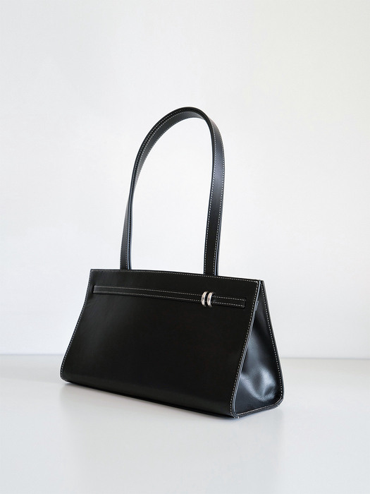 Twinring shoulder bag - Italy black