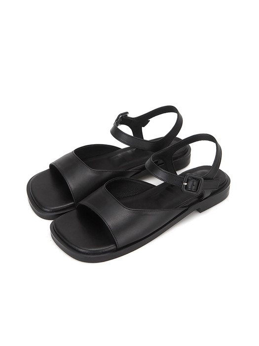 Soft sole sandals 플랫 샌들 | Black
