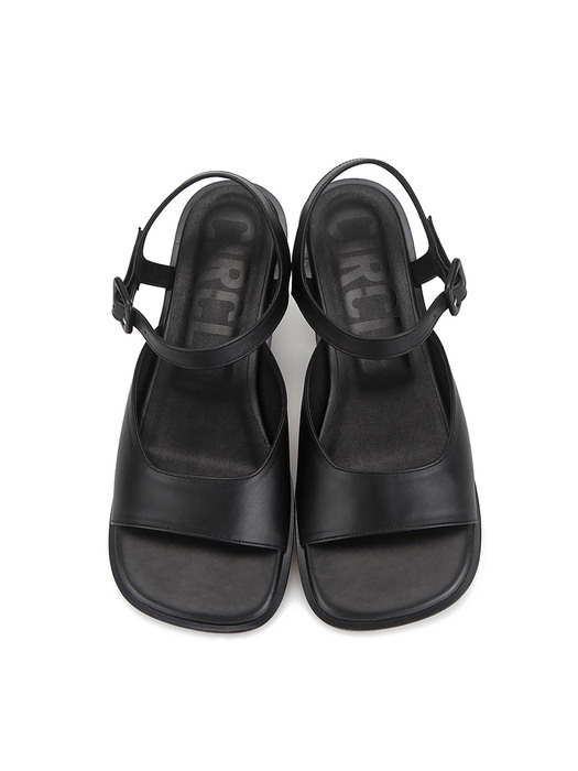 Soft sole sandals 플랫 샌들 | Black