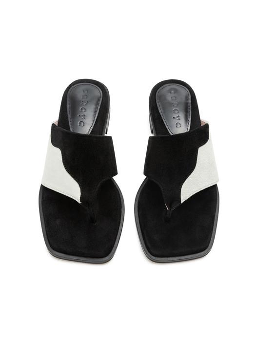 Blume flip-flops - black&white
