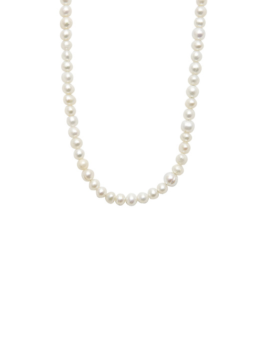 Pignose pearl belt necklace