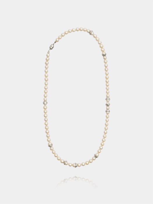 빈티지 진주 목걸이 (vintage pearl beads necklace)