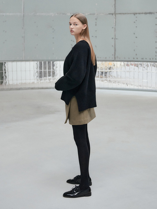 21WN winter mini wrap skirt [KA]