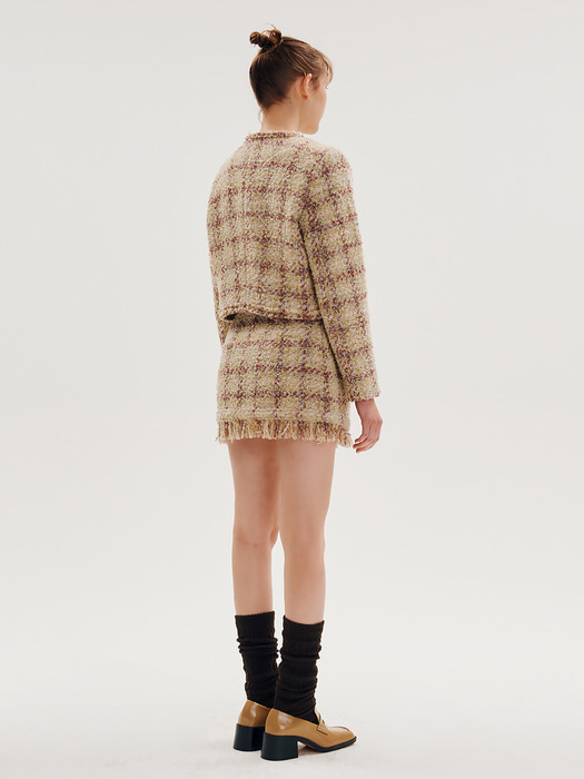 Tweed paddy skirt