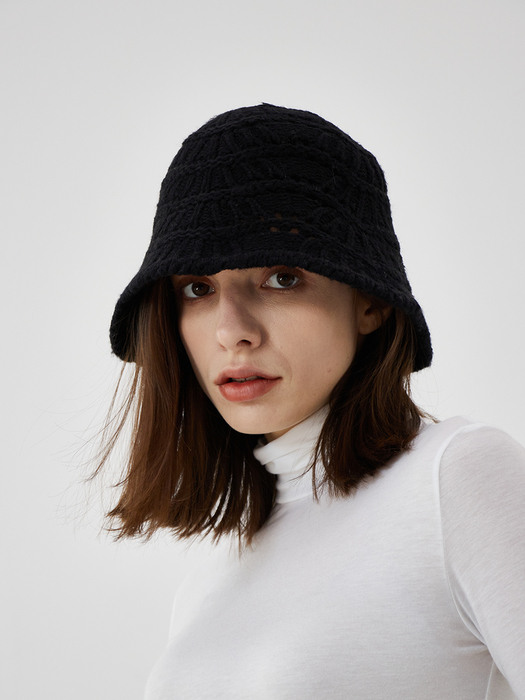 Shell Knit Bucket Hat (5 Colors)