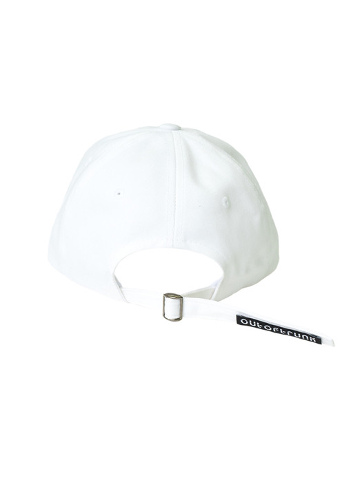 TRUNK Basic Ball Cap (White)