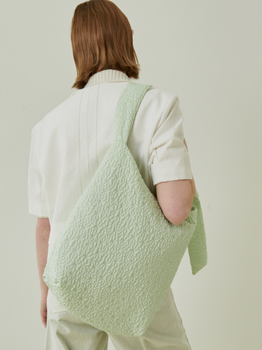 Knotted Shoulder Bag_Light Green
