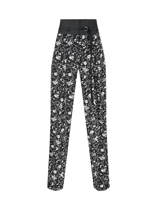 [SS22] HIGHT WAIST PRINTED PANTS