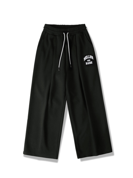 1984 Pintuck Wide Pants_Black