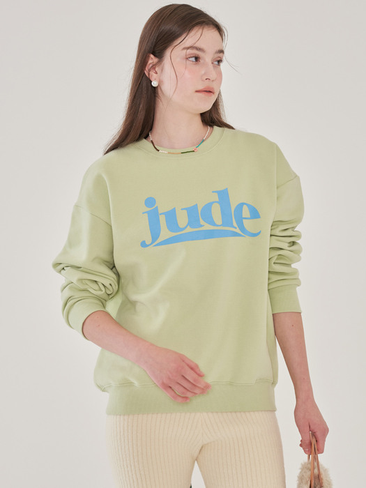 Ball jude logo loose-fitting Sweatshirt lime