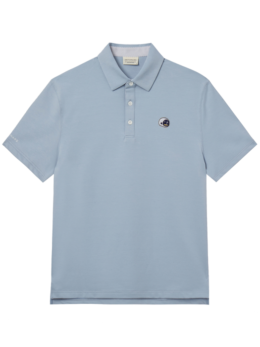 Midnight Helmet Polo Men - Cloud