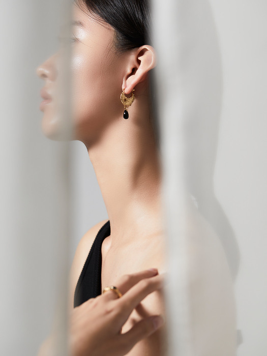 Shape Earrings-gold