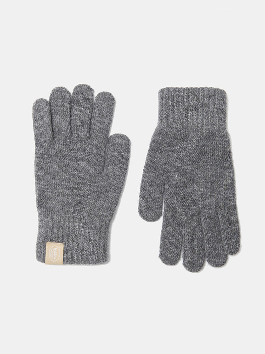 basic wool gloves (G001_grey)