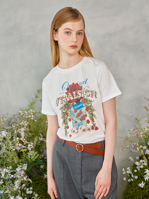 Rose Garden T-Shirt (Ivory)