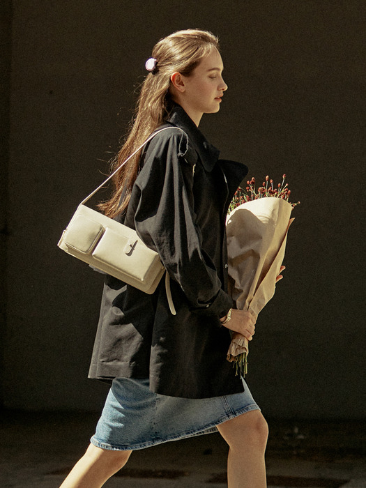 ◆ELBATEGEV◆ Broad Pocket Bag (3Colors) 韓国発 엘바테게브]Broad Pocket Bag ( 3 Colors )