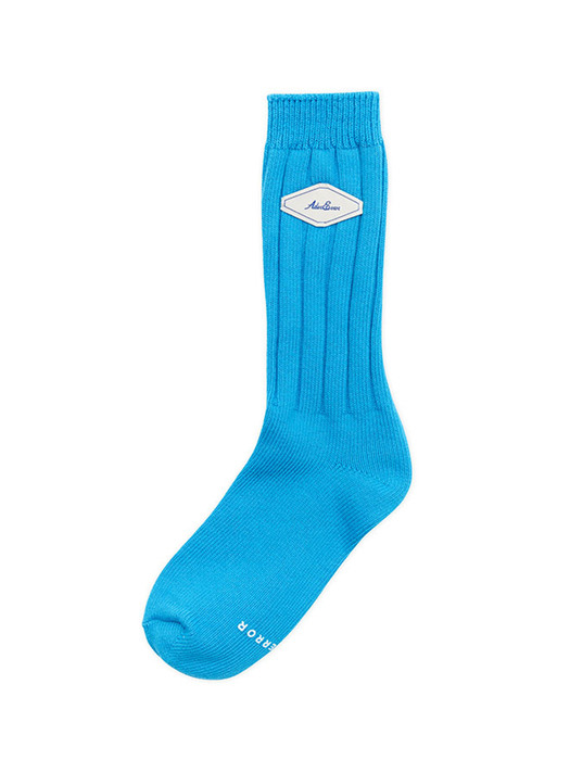 Fluic label socks Light Blue