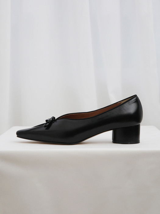 Ribbon pumps Black