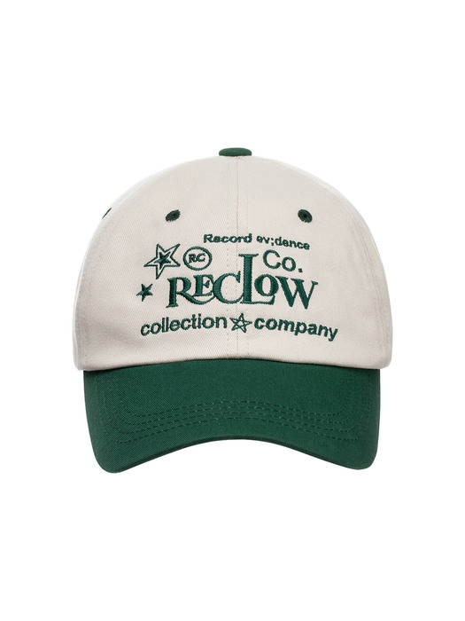 RECLOW 트윌투톤 RWL BALL CAP [GREEN]