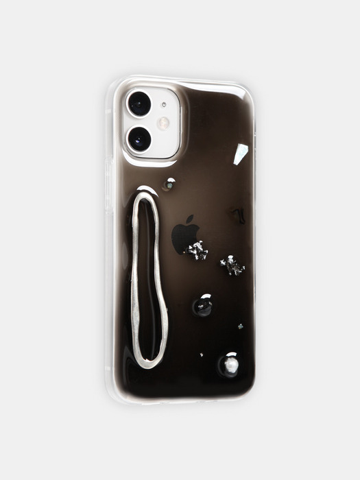 IPHONE CASE FOG BLACK_HANDMADE COLLECTION