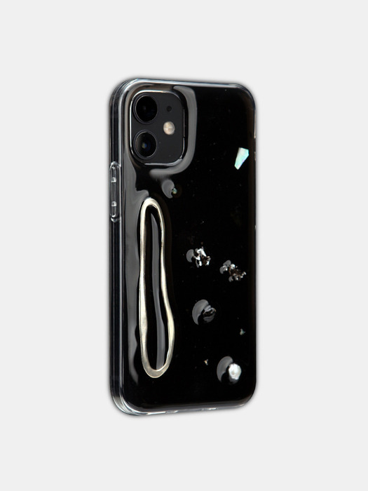 IPHONE CASE FOG BLACK_HANDMADE COLLECTION